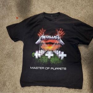 Metallica Metal Band Men’s XL Master of Puppets Shirt